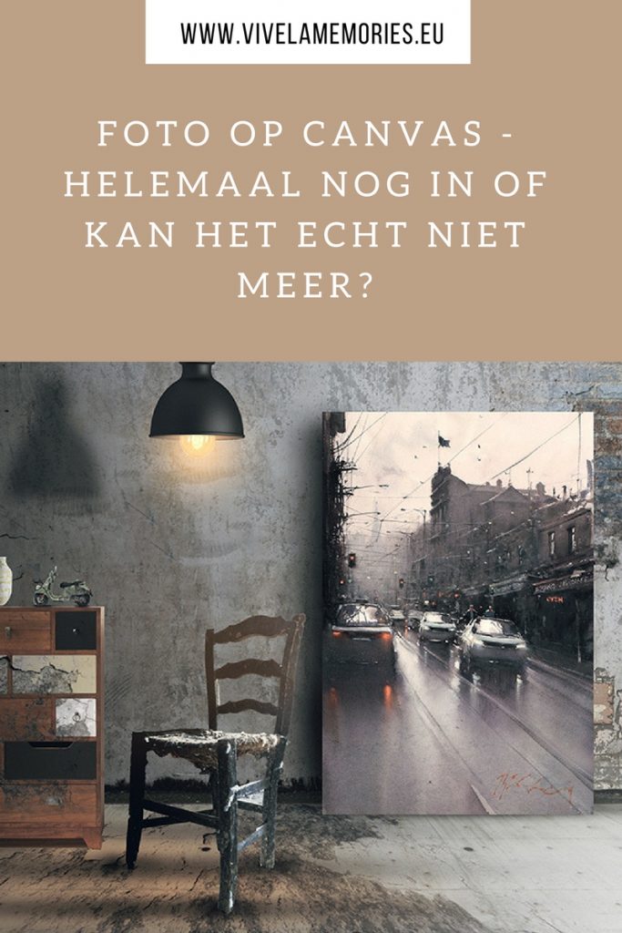 foto op canvas